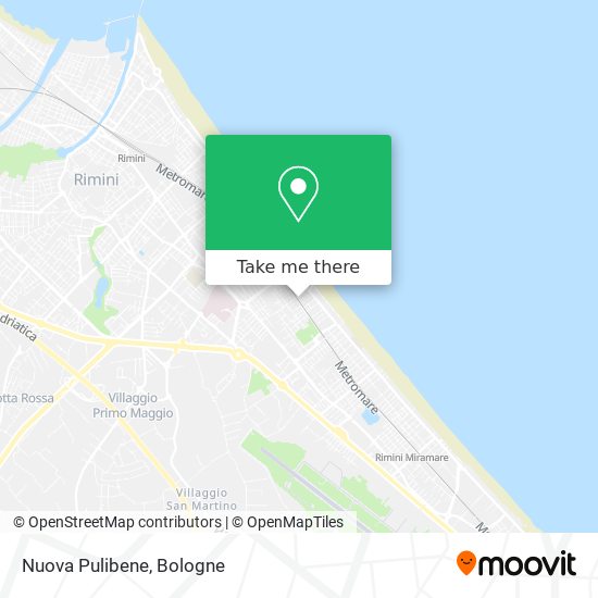 Nuova Pulibene map