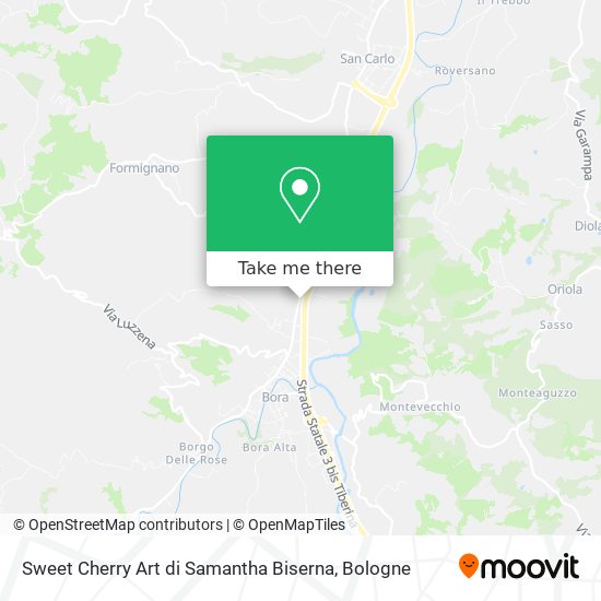 Sweet Cherry Art di Samantha Biserna map