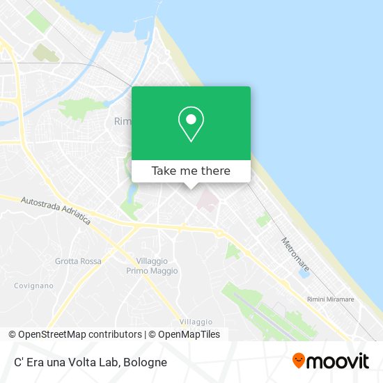 C' Era una Volta Lab map