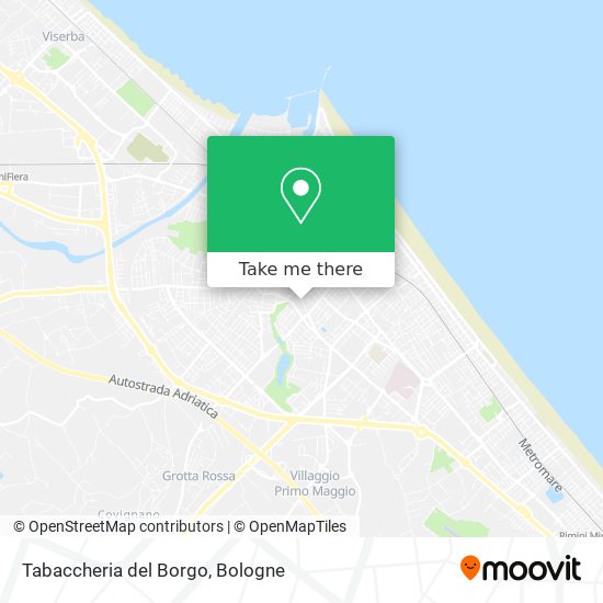Tabaccheria del Borgo map