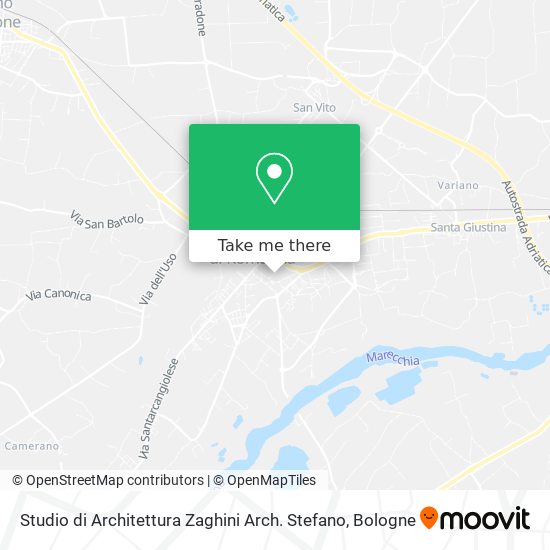 Studio di Architettura Zaghini Arch. Stefano map