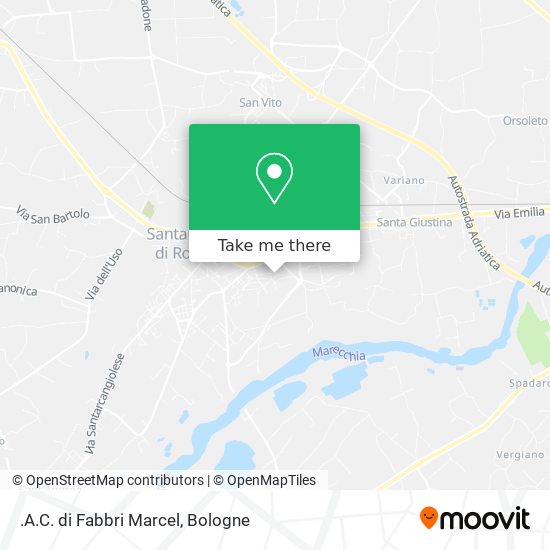.A.C. di Fabbri Marcel map