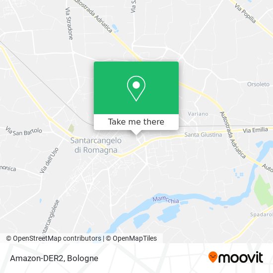 Amazon-DER2 map