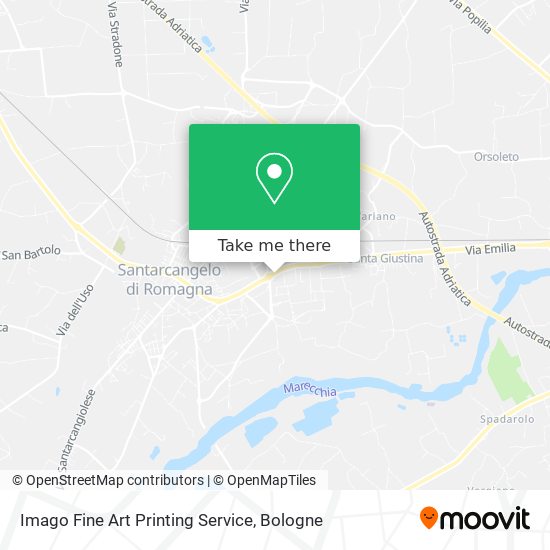 Imago Fine Art Printing Service map