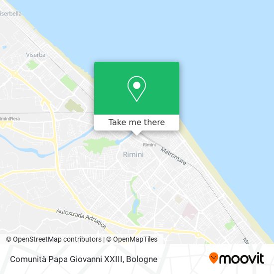 Comunità Papa Giovanni XXIII map