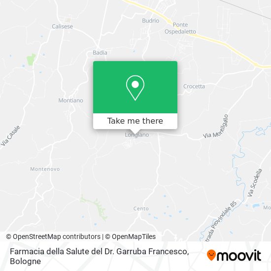 Farmacia della Salute del Dr. Garruba Francesco map