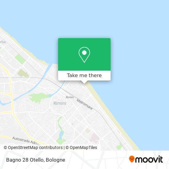 Bagno 28 Otello map