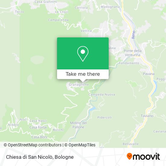 Chiesa di San Nicolò map