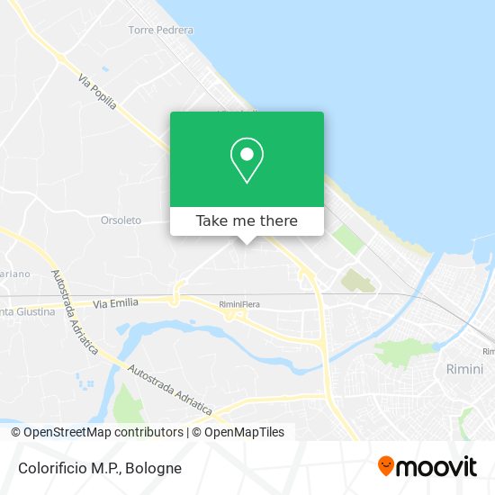 Colorificio M.P. map