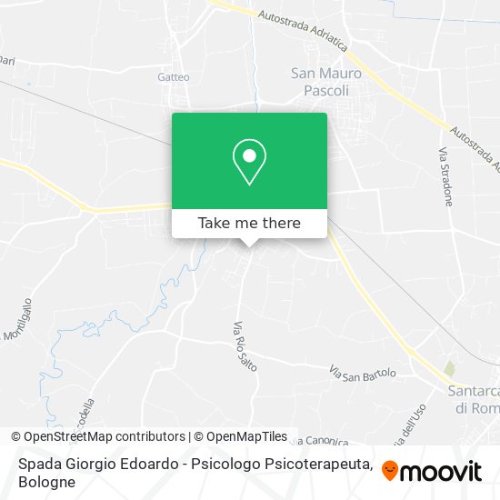 Spada Giorgio Edoardo - Psicologo Psicoterapeuta map
