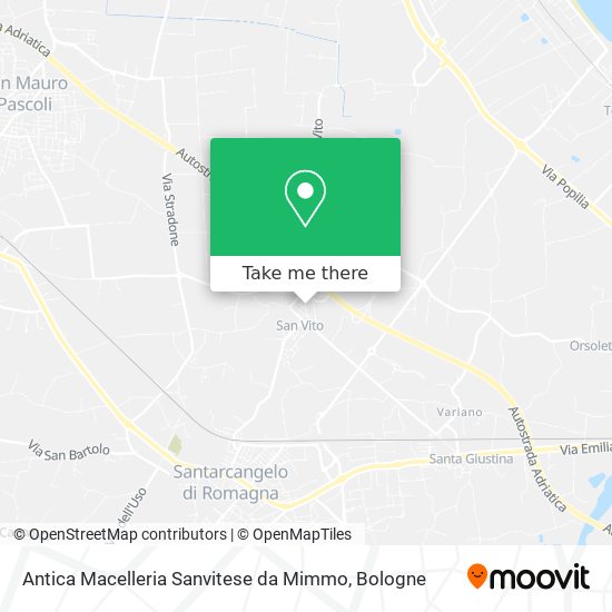 Antica Macelleria Sanvitese da Mimmo map