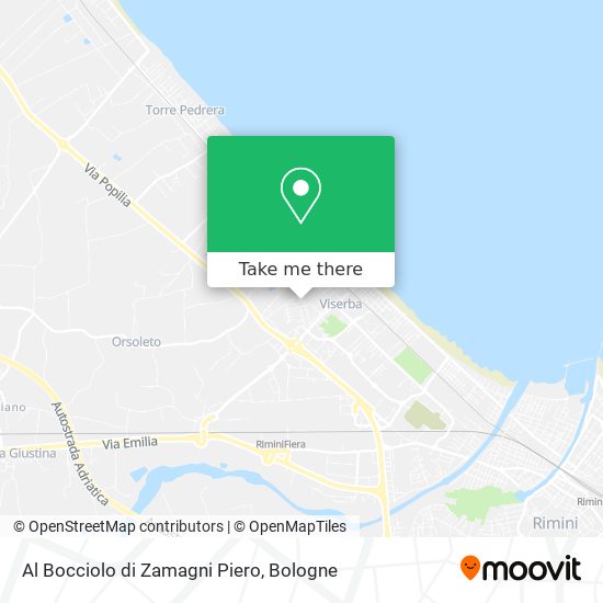 Al Bocciolo di Zamagni Piero map
