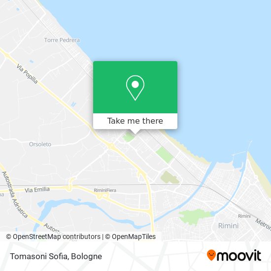 Tomasoni Sofia map