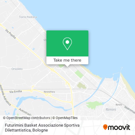 Futurimini Basket Associazione Sportiva Dilettantistica map