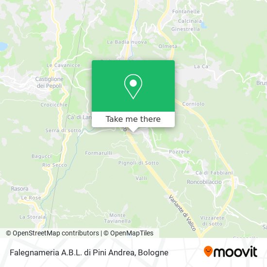 Falegnameria A.B.L. di Pini Andrea map