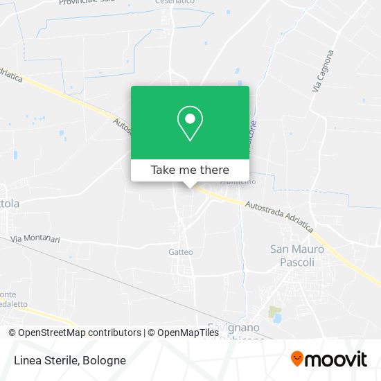 Linea Sterile map