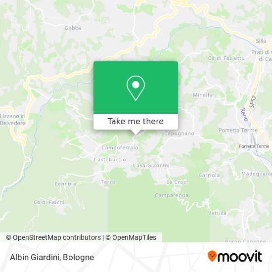 Albin Giardini map