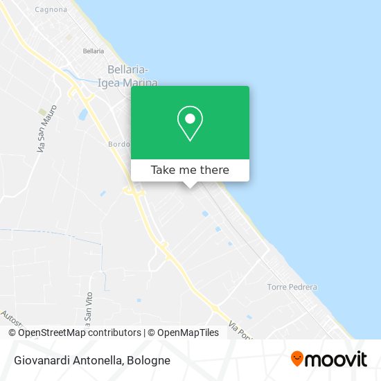 Giovanardi Antonella map
