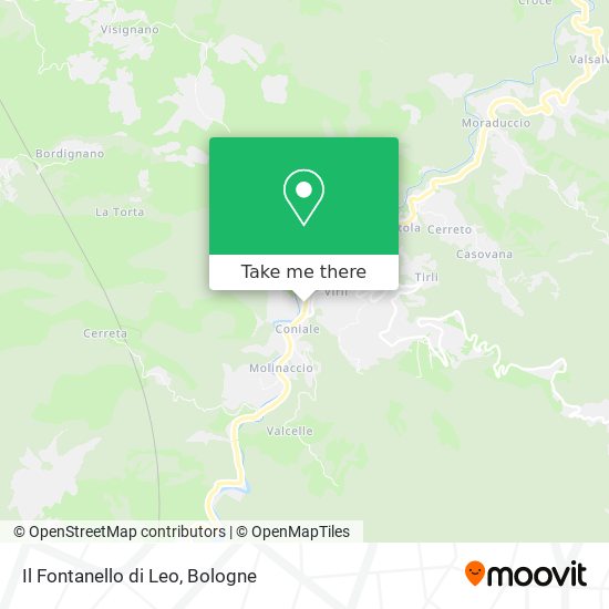Il Fontanello di Leo map