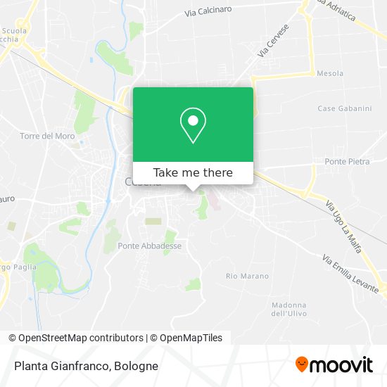 Planta Gianfranco map