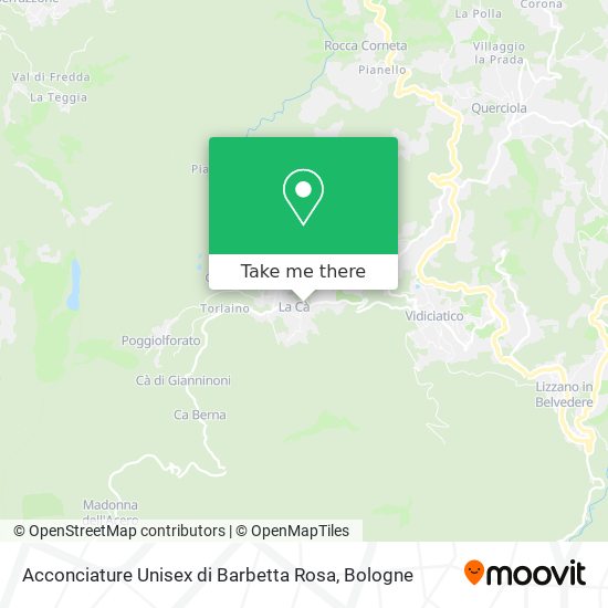 Acconciature Unisex di Barbetta Rosa map