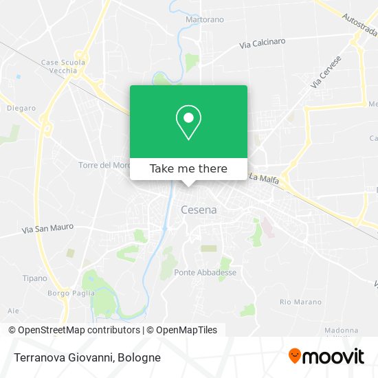 Terranova Giovanni map