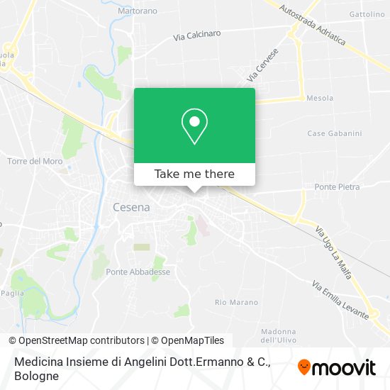 Medicina Insieme di Angelini Dott.Ermanno & C. map