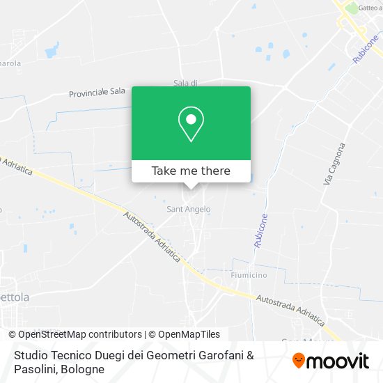 Studio Tecnico Duegi dei Geometri Garofani & Pasolini map