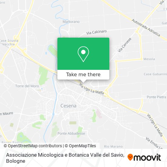 Associazione Micologica e Botanica Valle del Savio map