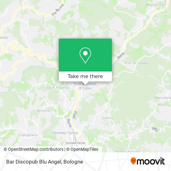 Bar Discopub Blu Angel map