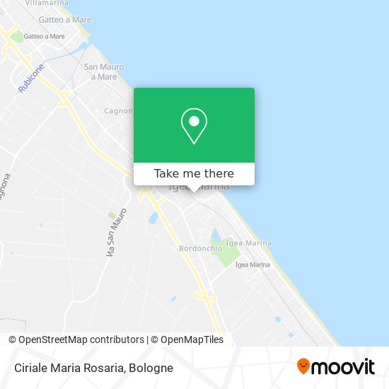 Ciriale Maria Rosaria map