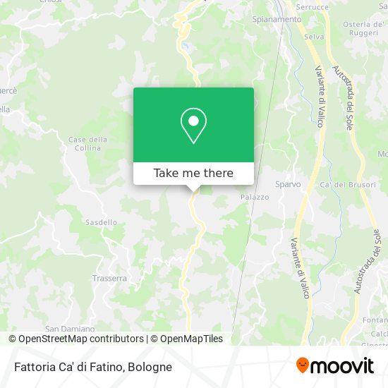 Fattoria Ca' di Fatino map