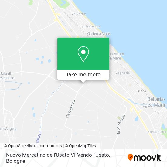 Nuovo Mercatino dell'Usato VI-Vendo l'Usato map