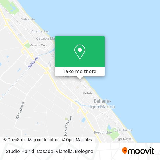 Studio Hair di Casadei Vianella map