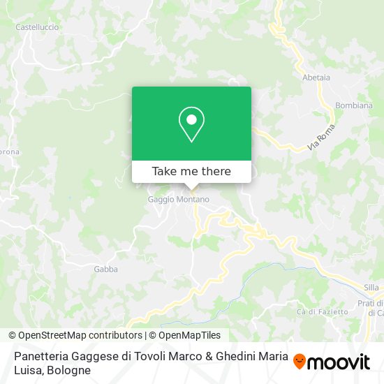 Panetteria Gaggese di Tovoli Marco & Ghedini Maria Luisa map
