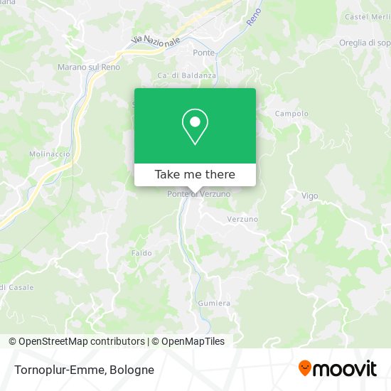 Tornoplur-Emme map
