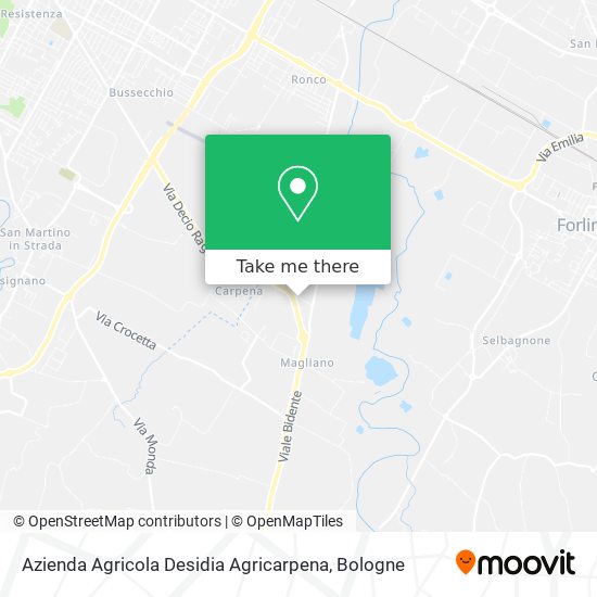 Azienda Agricola Desidia Agricarpena map