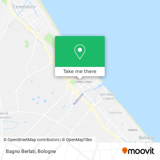 Bagno Berlati map
