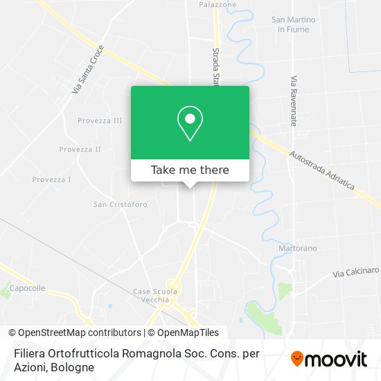 Filiera Ortofrutticola Romagnola Soc. Cons. per Azioni map