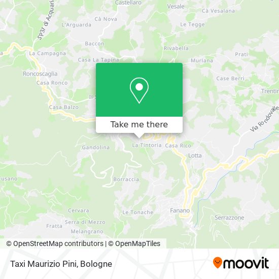 Taxi Maurizio Pini map