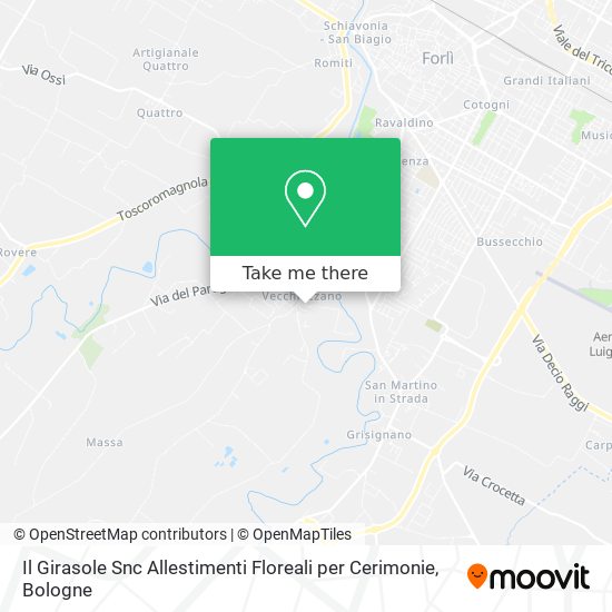 Il Girasole Snc Allestimenti Floreali per Cerimonie map