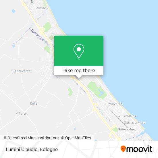 Lumini Claudio map