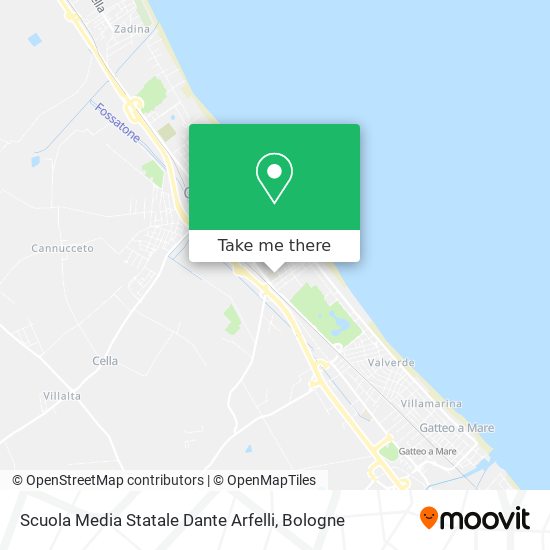 Scuola Media Statale Dante Arfelli map