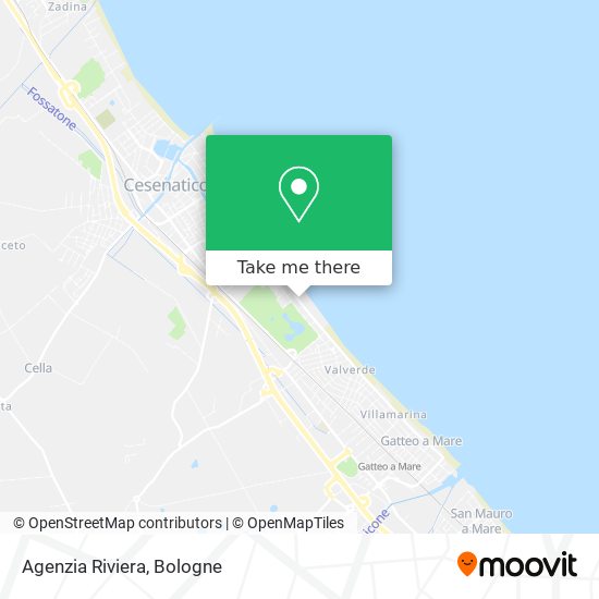 Agenzia Riviera map