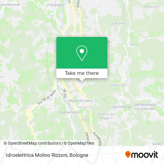 Idroelettrica Molino Rizzoni map