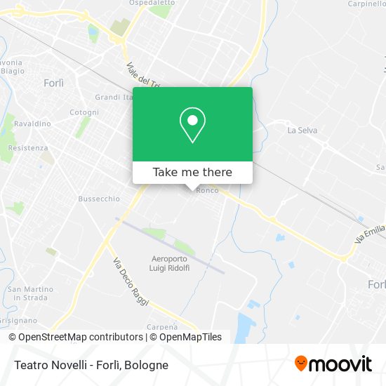 Teatro Novelli - Forlì map