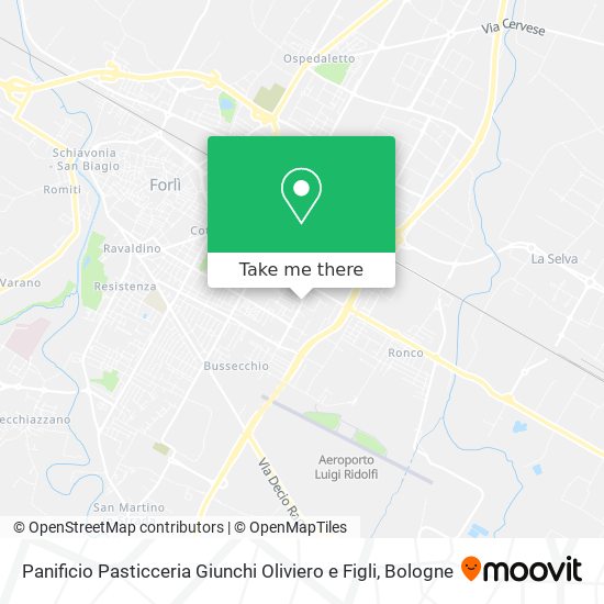 Panificio Pasticceria Giunchi Oliviero e Figli map