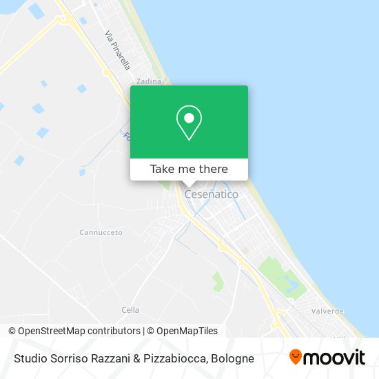 Studio Sorriso Razzani & Pizzabiocca map