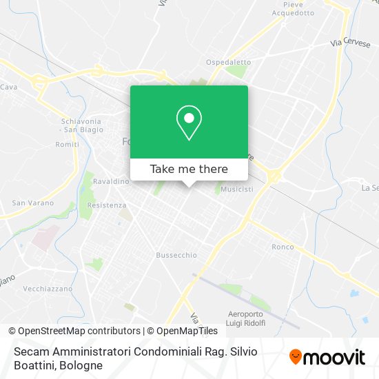 Secam Amministratori Condominiali Rag. Silvio Boattini map