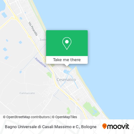 Bagno Universale di Casali Massimo e C. map